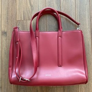 Matt & Nat Evelin Satchel Loom - Plum